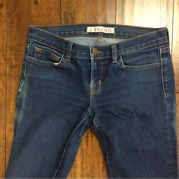 J BRAND Women’s Jeans Dark Wash Style# 3910 INDIGO Size 26 - Picture 2 of 13